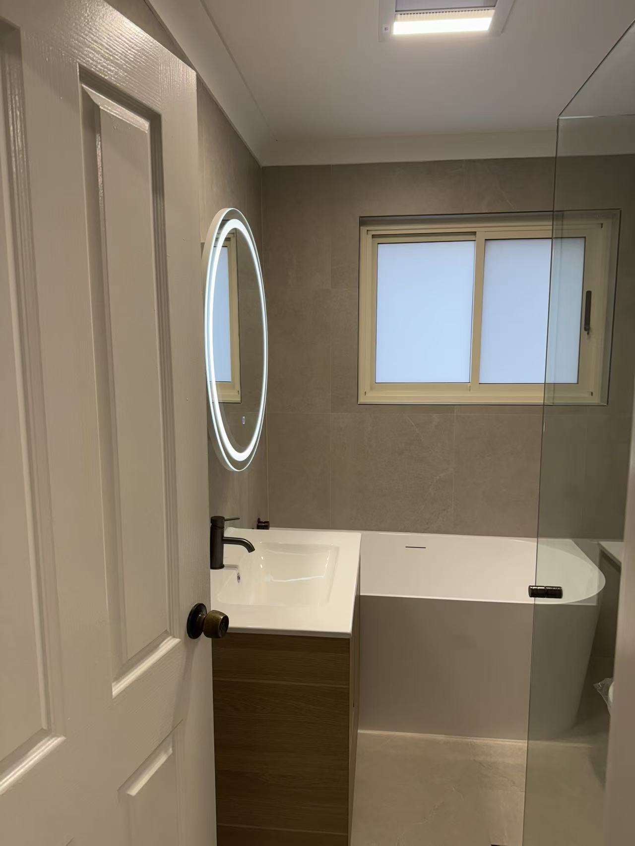 Completed luxury bathroom design in Sydney
